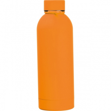 Logo trade promotional merchandise picture of: Stainless steel bottle Ostrava