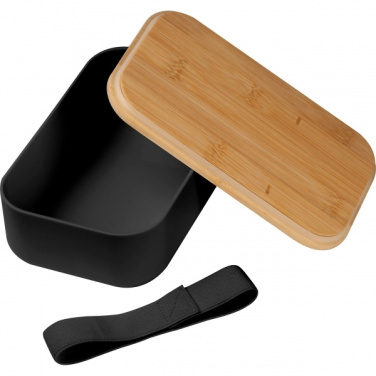 Logo trade corporate gifts image of: Lunchbox with bamboo lid Stanley