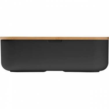 Logo trade corporate gifts image of: Lunchbox with bamboo lid Stanley