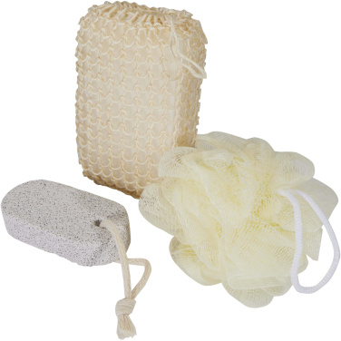Logo trade promotional gifts picture of: Harmony 3-piece bath accessories set