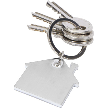 Logotrade promotional gifts photo of: Nook house-shaped keychain