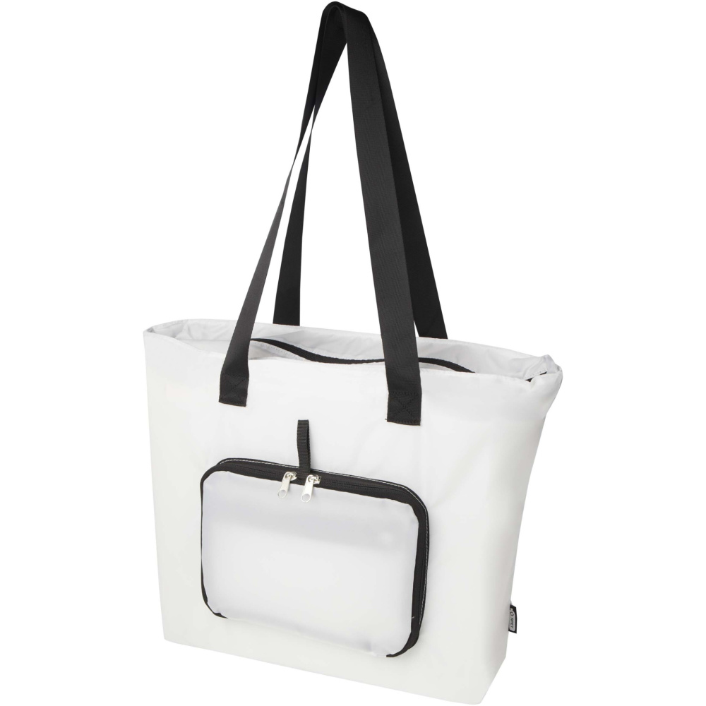 Logotrade corporate gift picture of: EcoFold RPET foldable tote bag 16L