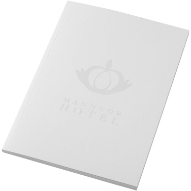 Logo trade promotional merchandise image of: Novella Austen A5 soft cover notebook - 50 sheets
