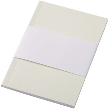 Logo trade promotional gift photo of: Novella Austen A6 recycled soft cover notebook - 50 sheets