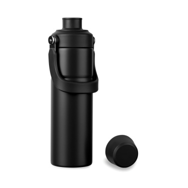 Logo trade promotional merchandise image of: Baltimore trek RCS recycled SS bottle 600 ML