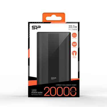 Logo trade advertising products image of: POWER BANK SILICON POWER QP55 10000 MAH