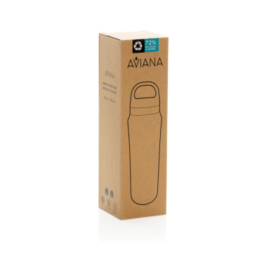Logo trade promotional product photo of: Aviana™ Rowan RCS Recycled Water Bottle 470 ML