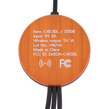 Logotrade promotional merchandise image of: Big cable 4in1 with illuminated logo - i5w