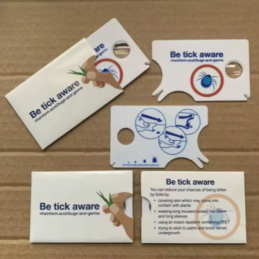 Logo trade advertising products image of: Custom Tick Removal Tool