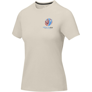 Logo trade promotional giveaways picture of: Nanaimo short sleeve women's t-shirt