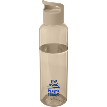 Logo trade promotional products image of: Sky 650 ml recycled plastic water bottle