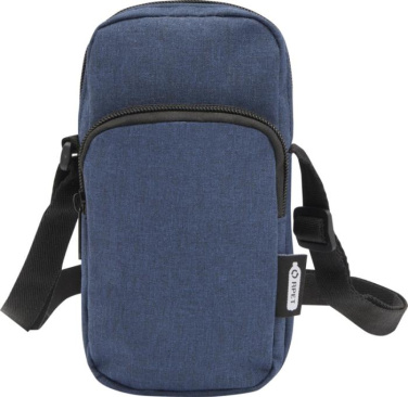 Logo trade promotional giveaway photo of: Ross GRS recycled phone pouch