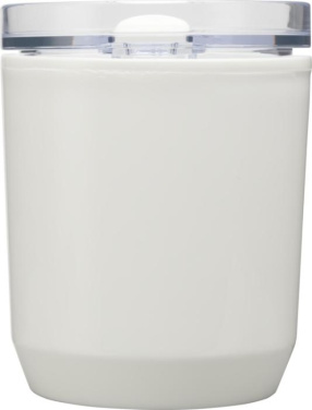 Logo trade promotional giveaway photo of: Hudson 180 ml recycled plastic double-wall tumbler