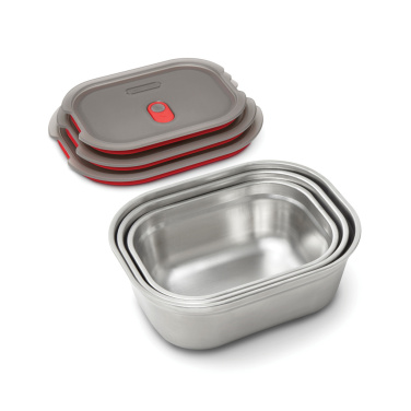 Logo trade promotional giveaways picture of: Black+Blum Mealprep Box 3pcs Set Small, Medium, Large