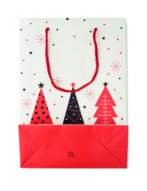 Logo trade promotional giveaway photo of: Gift paper bag large