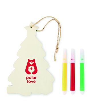 Logotrade business gift image of: Christmas tree ornament