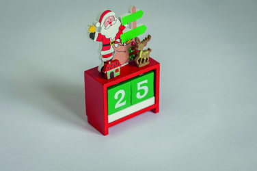 Logo trade promotional merchandise picture of: Christmas countdown calendar