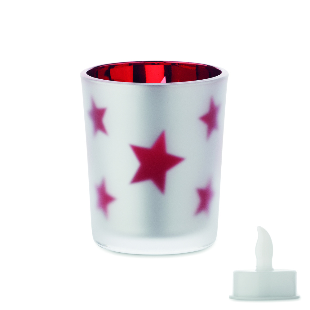 Logo trade advertising product photo of: LED tea light candle
