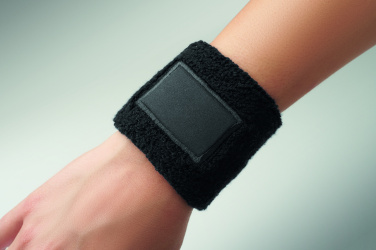 Logo trade promotional giveaways picture of: Wristband in polycotton
