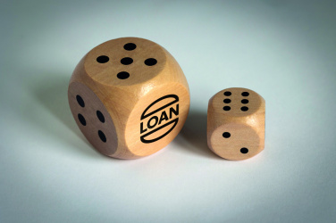 Logotrade business gifts photo of: Schima wooden dice 3cm dia