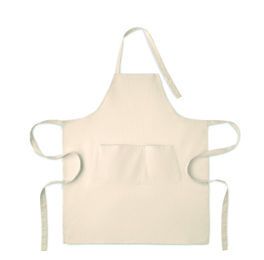 Logo trade promotional items image of: Organic cotton apron 240 gr/m²
