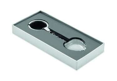 Logotrade promotional product picture of: Glass heart award key ring