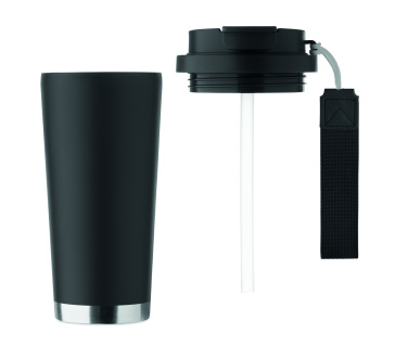 Logo trade promotional giveaways image of: Double wall tumbler 500ml