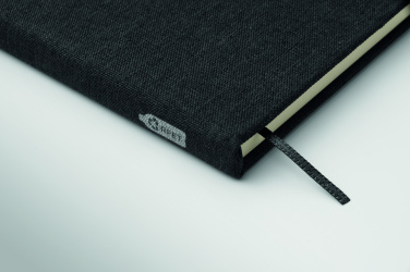 Logo trade promotional gifts image of: A5 notebook with phone holder