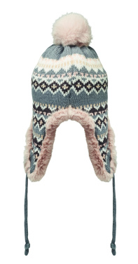 Logo trade promotional merchandise picture of: Knitted beanie with ear flap