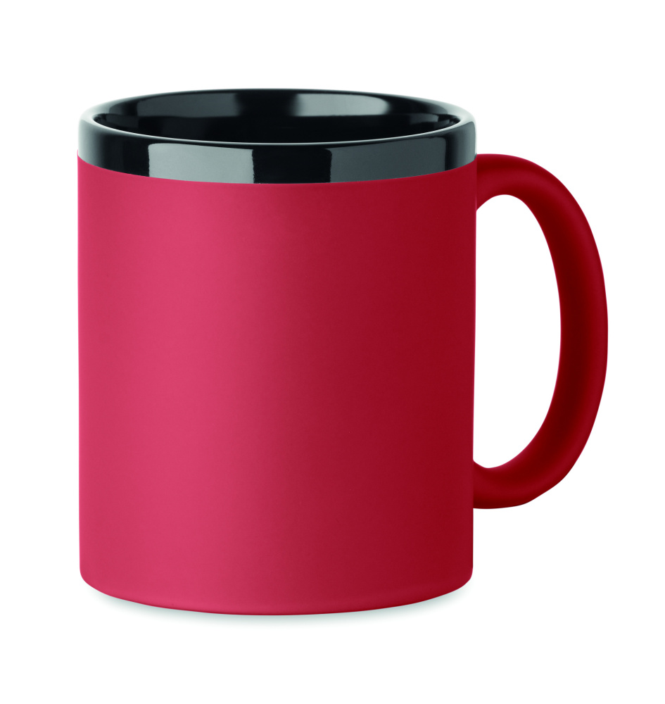 Logo trade advertising products picture of: Ceramic mug for laser 300 ml