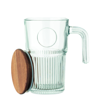 Logotrade advertising product image of: Glass mug 450ml