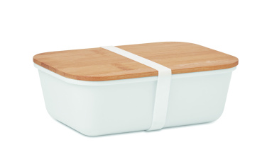Logo trade advertising products image of: Lunch box with bamboo lid