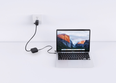Logo trade promotional giveaway photo of: Urban Vitamin San Jose 100W stand with retractable cable