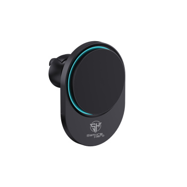Logotrade business gift image of: PowerCruze RCS rplastic 15W magnetic charging car holder