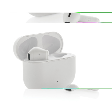 Logotrade promotional giveaways photo of: Tunevo RCS recycled plastic wireless earbuds