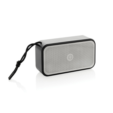 Logotrade corporate gift image of: Swiss Peak RCS recycled aluminium 10W bass speaker
