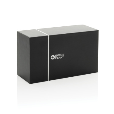 Logotrade business gift image of: Swiss Peak RCS recycled aluminium 10W bass speaker