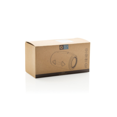 Logo trade promotional giveaways image of: Prisma RCS recycled plastic IPX 4 waterpoof 16W speaker