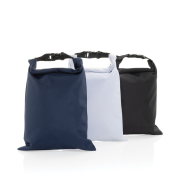 Logo trade promotional gifts picture of: Snackstrap AWARE™ RPET foldable lunchbag 30x20CM