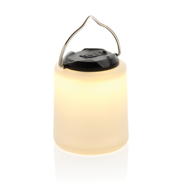 Logotrade business gift image of: Limio RCS recycled plastic portable re-chargeable table lamp