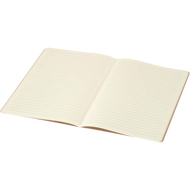 Logotrade advertising product picture of: Slyk A5 kraft cahier notebook with ruled pages