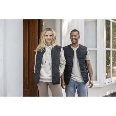Logo trade corporate gift photo of: Quartz GRS recycled unisex quilted bodywarmer