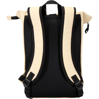 Logo trade corporate gift photo of: Resi Plus 15" GRS recycled roll-top backpack 18L