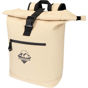 Logotrade corporate gift image of: Resi Plus 15" GRS recycled roll-top backpack 18L