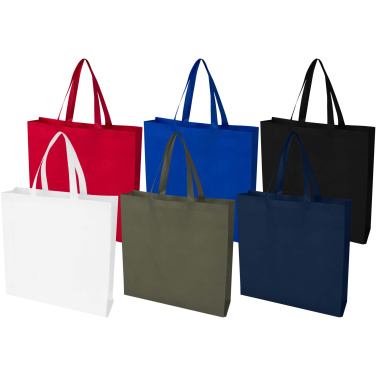 Logo trade advertising products picture of: EcoSeal GRS recycled nonwoven gusset tote bag 12L