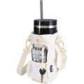 Trip Aware™ recycled travel bottle bag 2L, Off white