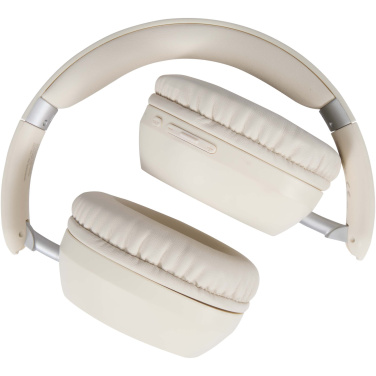 Logo trade corporate gift photo of: Hoggar recycled plastic over-ear foldeable ANC and ENC headphones