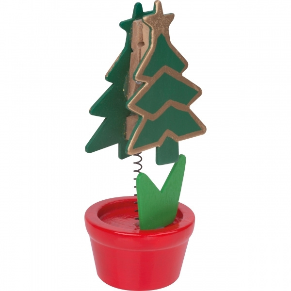 Logo trade promotional giveaways image of: Christmas tree clip WINNIPEG