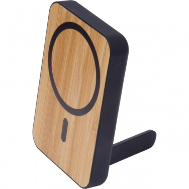 Logo trade advertising product photo of: Wireless power bank 5 000 mAh CAIRO