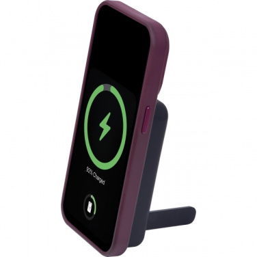 Logo trade promotional giveaway photo of: Wireless power bank 5 000 mAh CAIRO